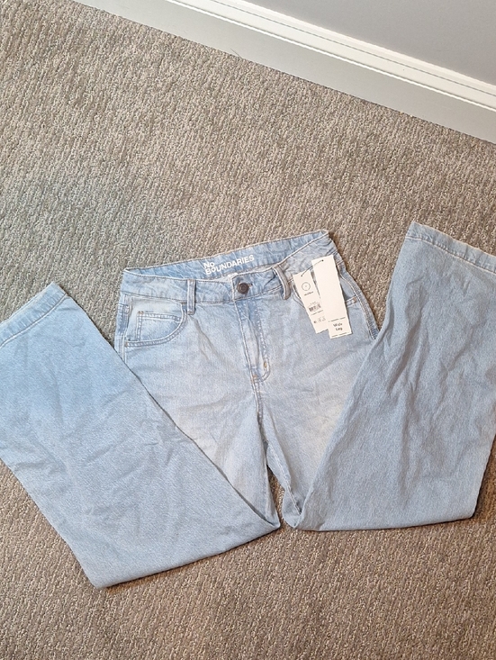 No Boundaries Denim - No Boundaries Light Blue Wide Leg Jeans